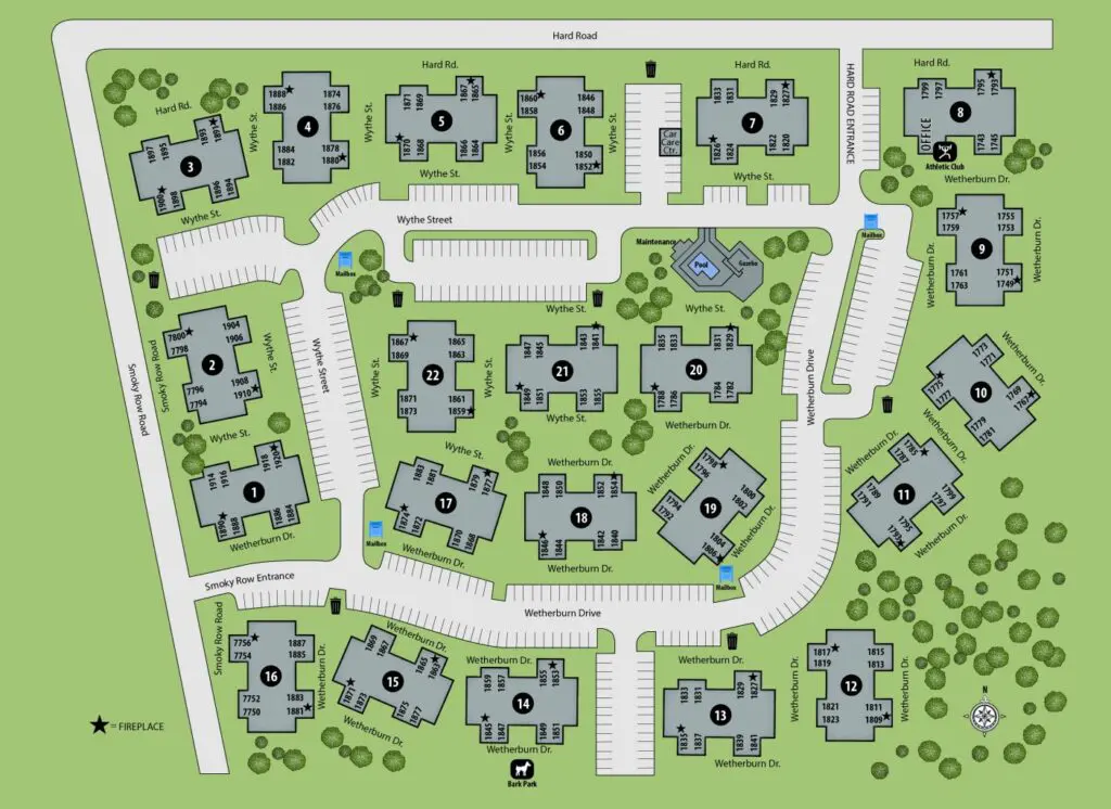 TGM Worthington Green Apartments Map