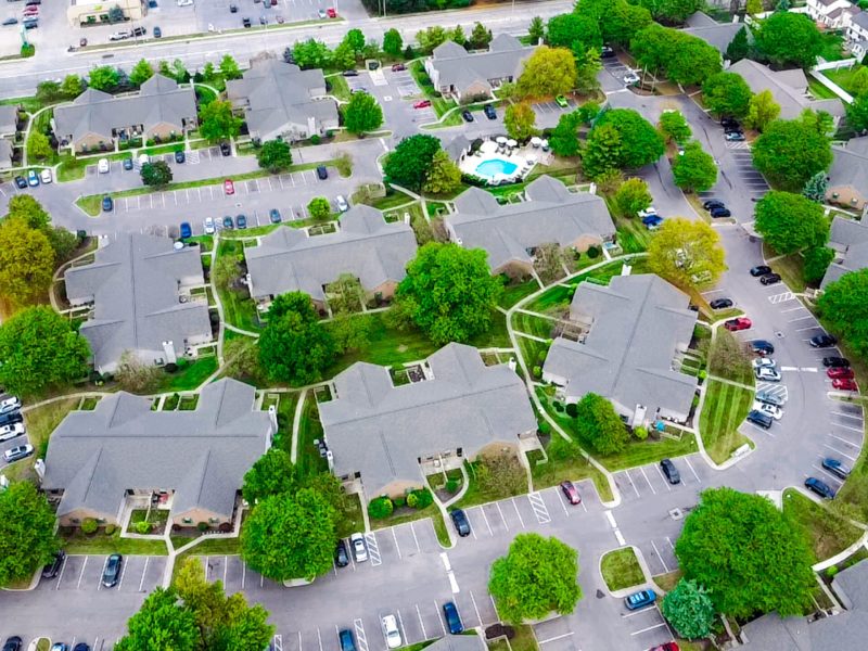 TGM Worthington Green Apartments Aerial View